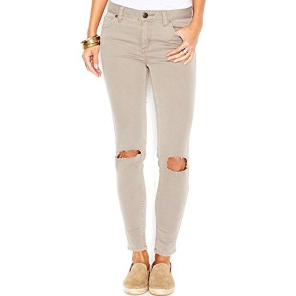 Free People Destroyed Skinny Jeans